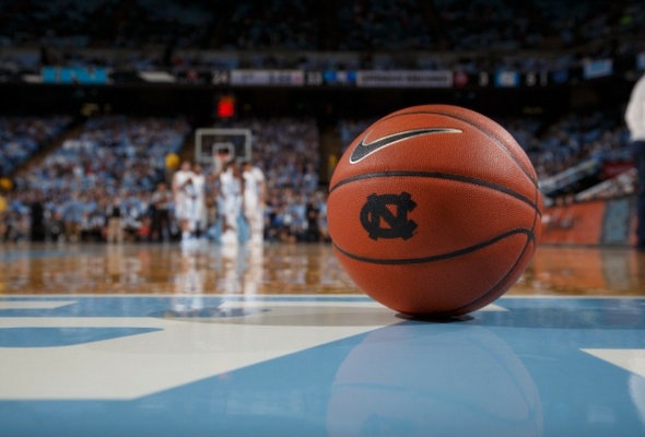 3/6 UNC vs Duke and Drawing for Autographed Basketball